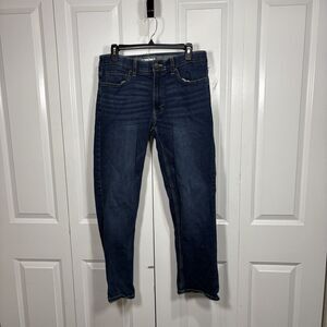 Sonoma Mens Jeans 32x30 Straight Flex Wear Dark Wash Denim Pants Casual Everyday